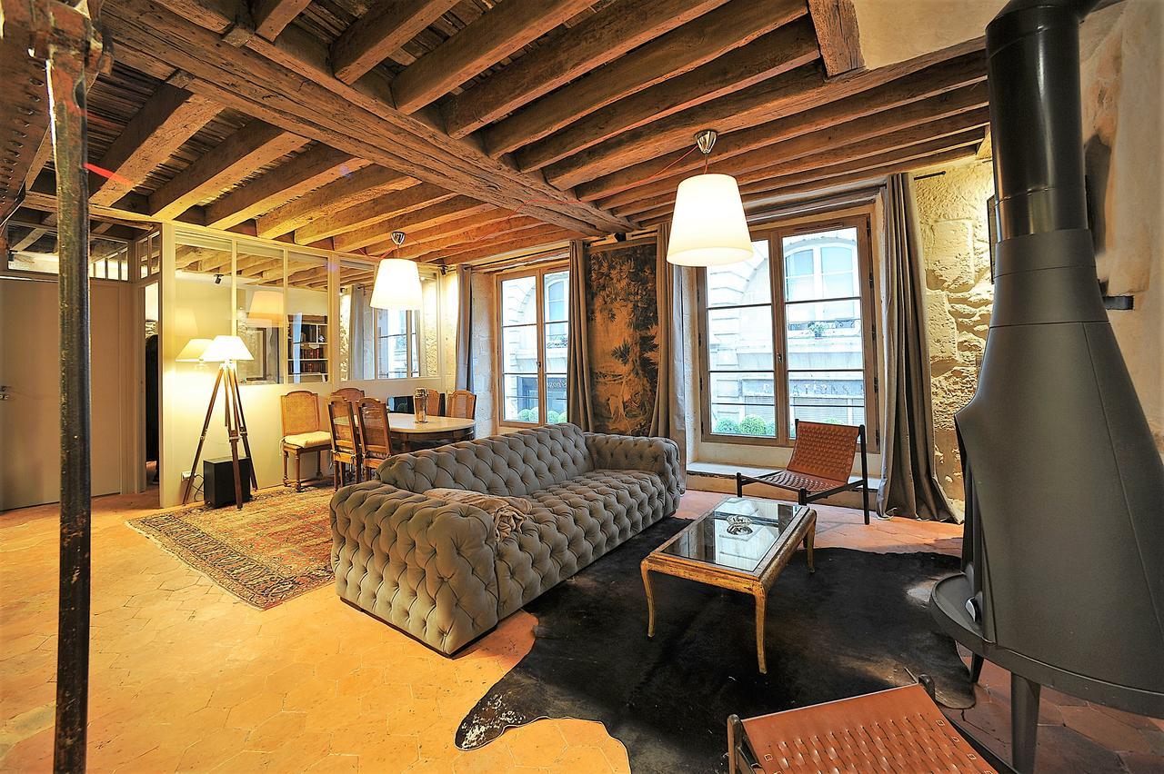 Beautiful Apartment In Historical Marais Paris Exterior foto